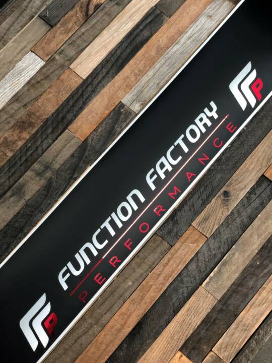 Function Factory Performance Windshield Banner