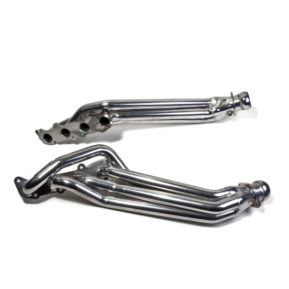BBK 2011-2020 Mustang GT 5.0 1-7/8in. Long Tube Exhaust Headers, Polished Silver Ceramic